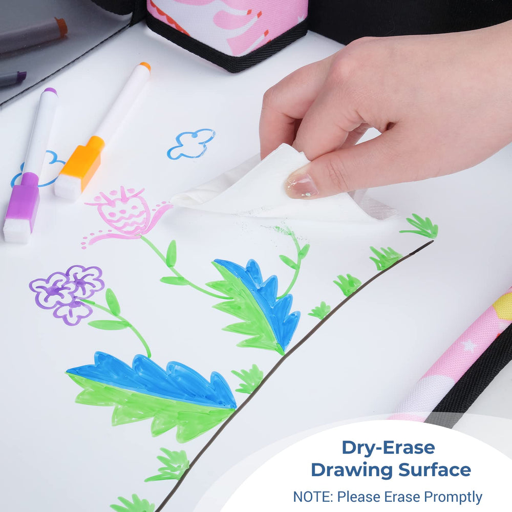 COOLBEBE travel tray with dividers and cup holders prevents spills.