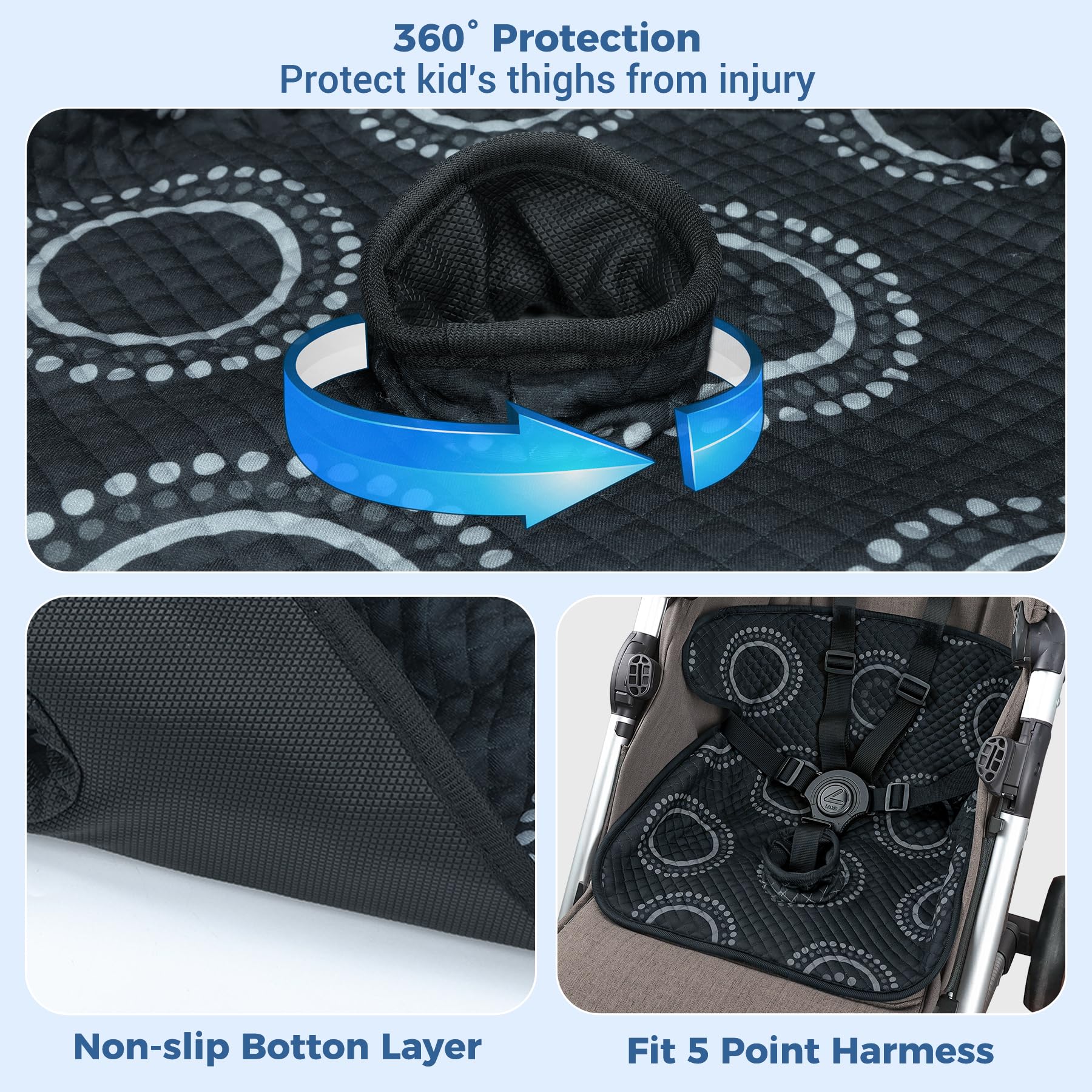 COOLBEBE two-pack piddle pads provide convenient replacements.