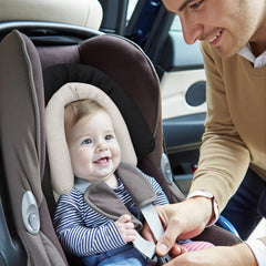 COOLBEBE 2-in-1 inside insert demonstrates newborn support and growth adaptability