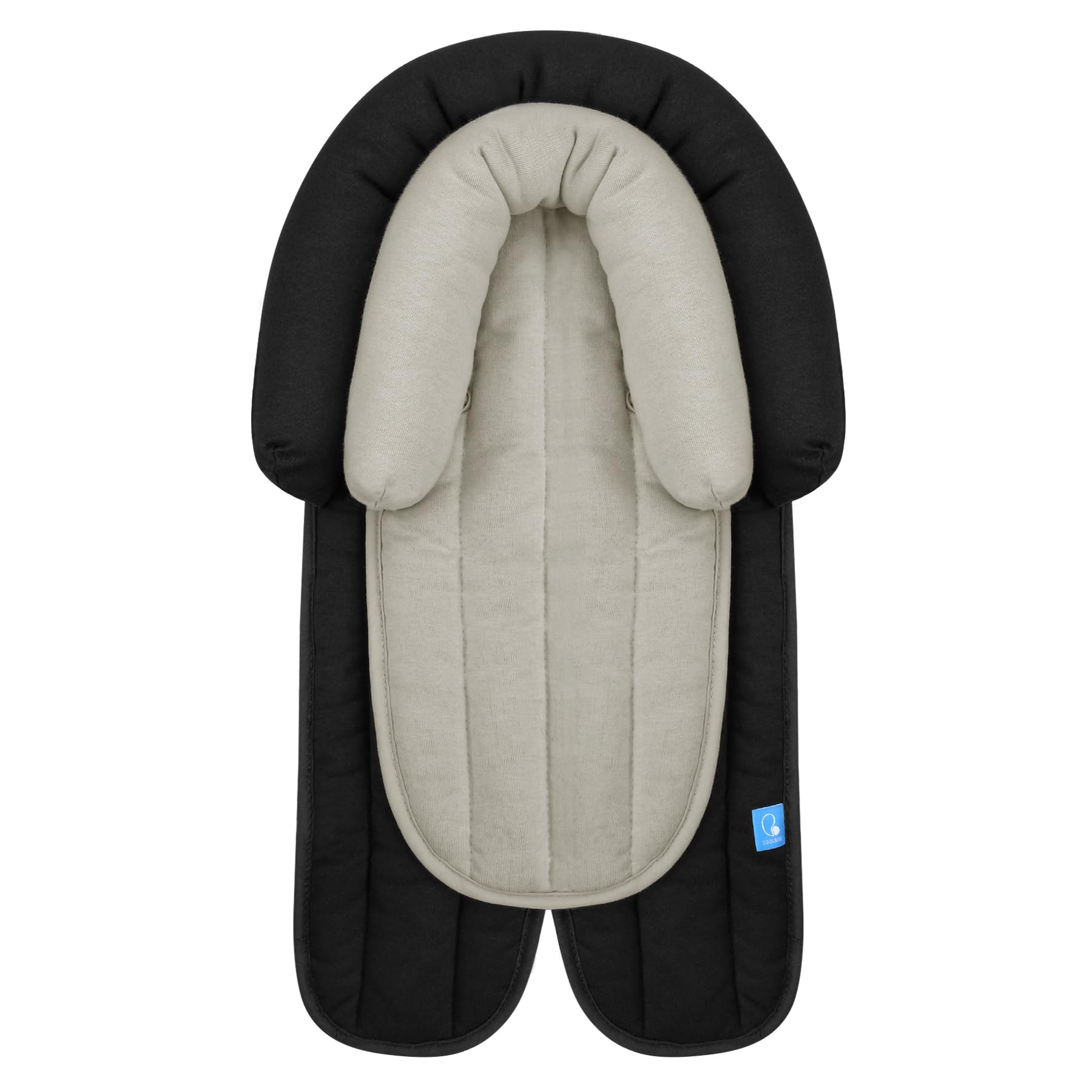 COOLBEBE 2-in-1 main view shows plush seat pad for newborn comfort