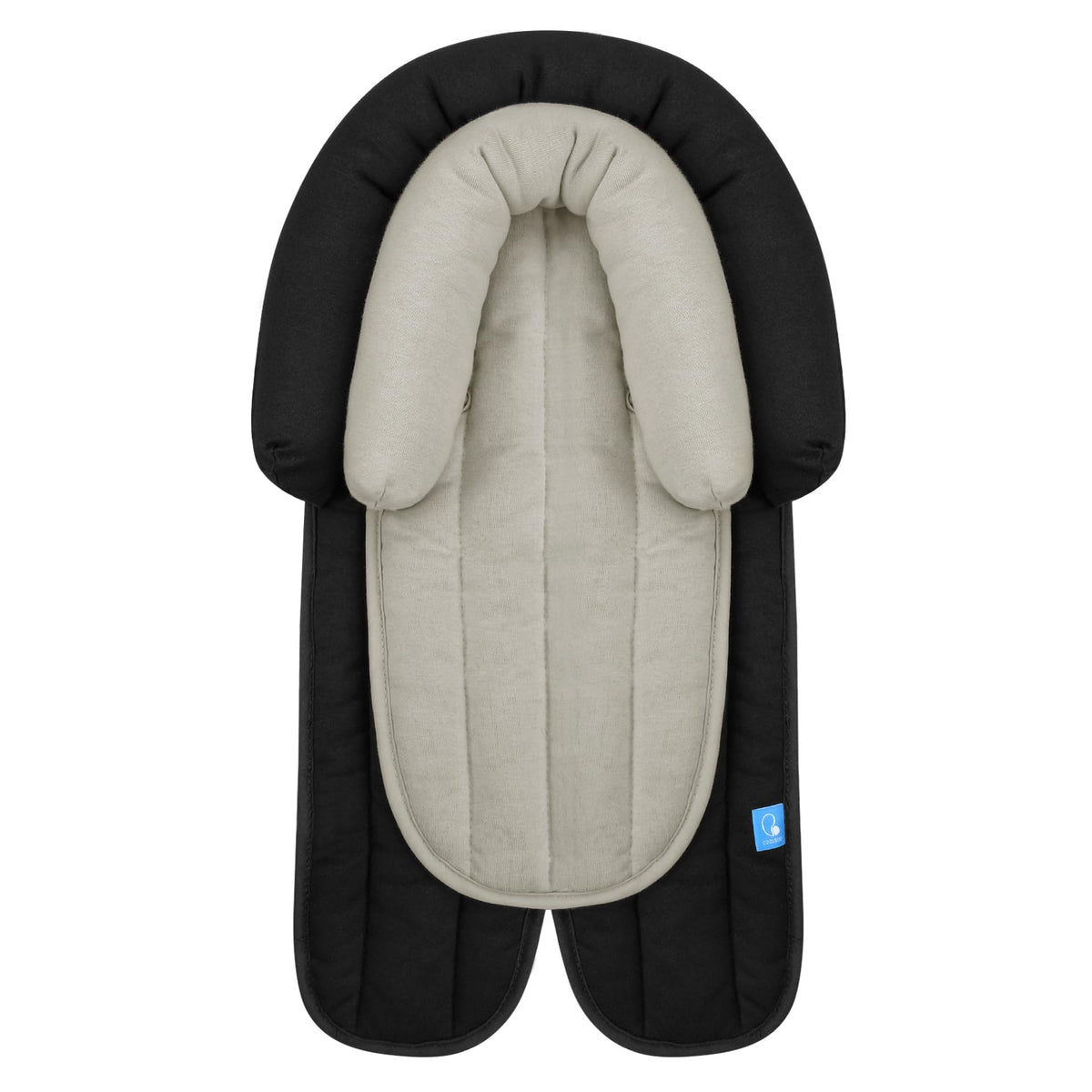 COOLBEBE 2-in-1 main view shows plush seat pad for newborn comfort