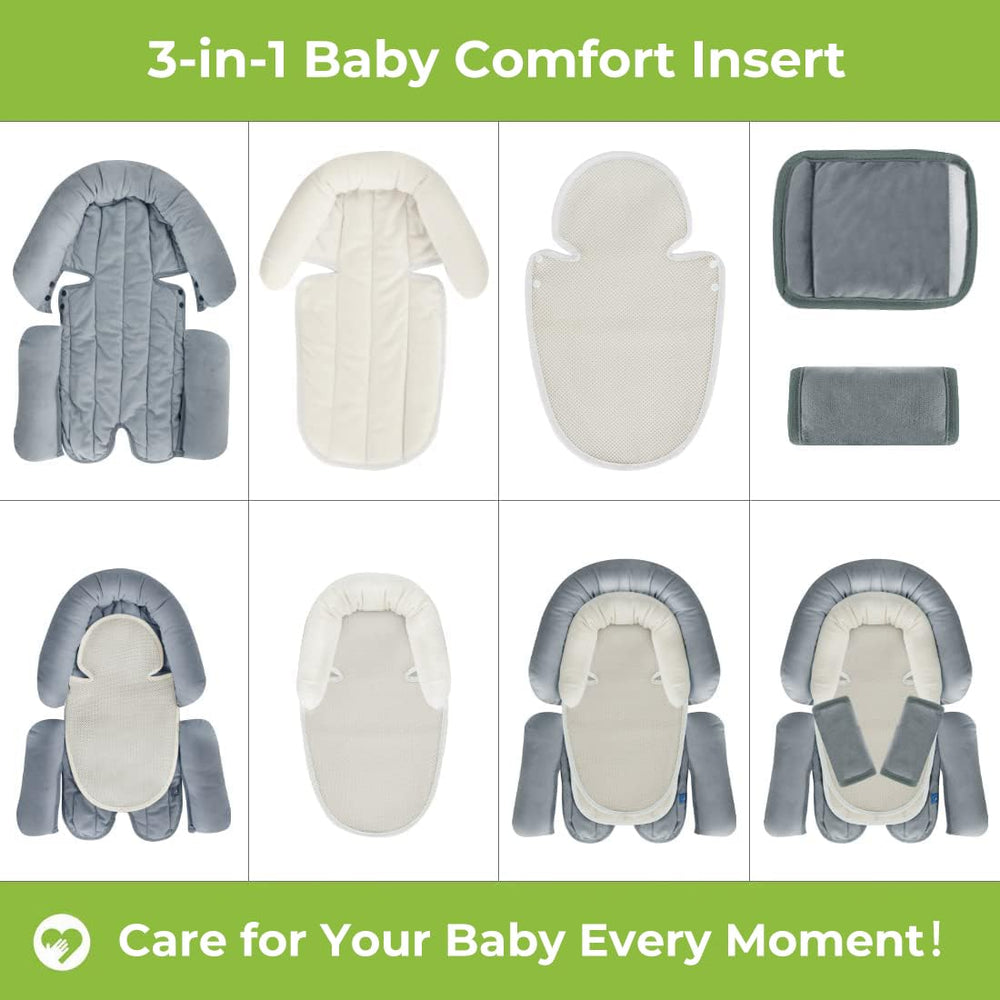 COOLBEBE all-season design combines two layers for year-round comfort