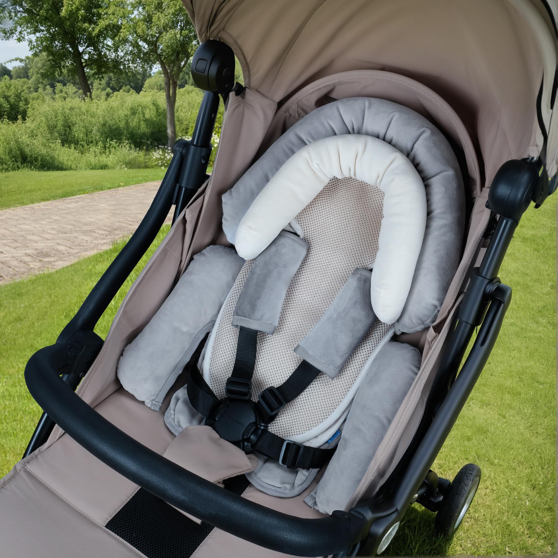 COOLBEBE fits most car seats and strollers for versatile use