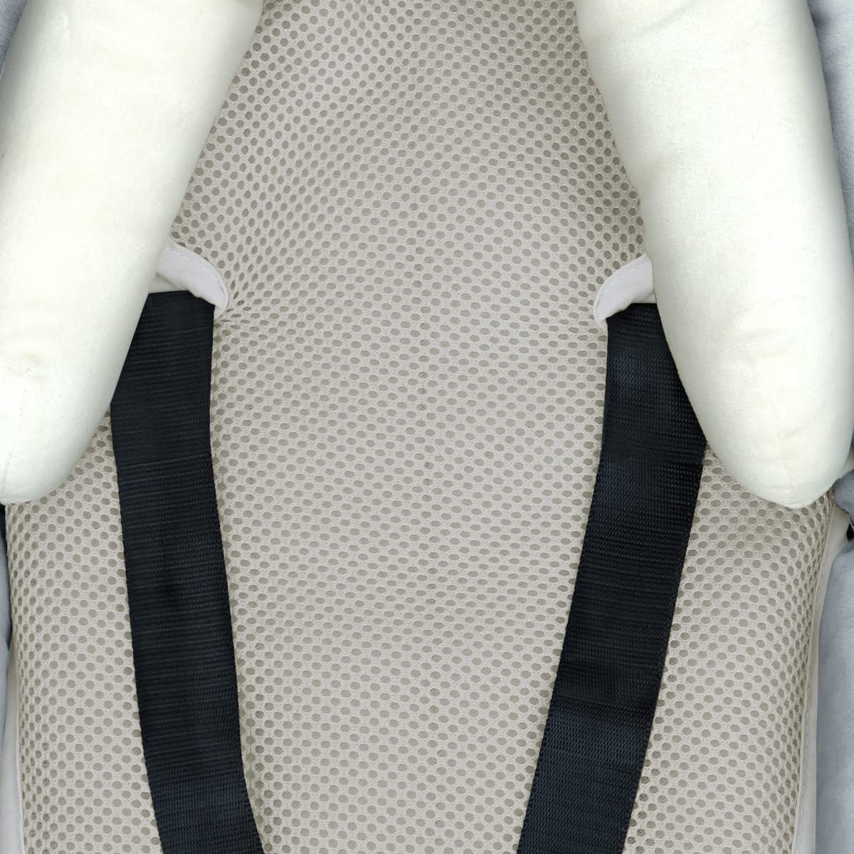 COOLBEBE ultra-soft velour cushion provides gentle support for everyday journeys