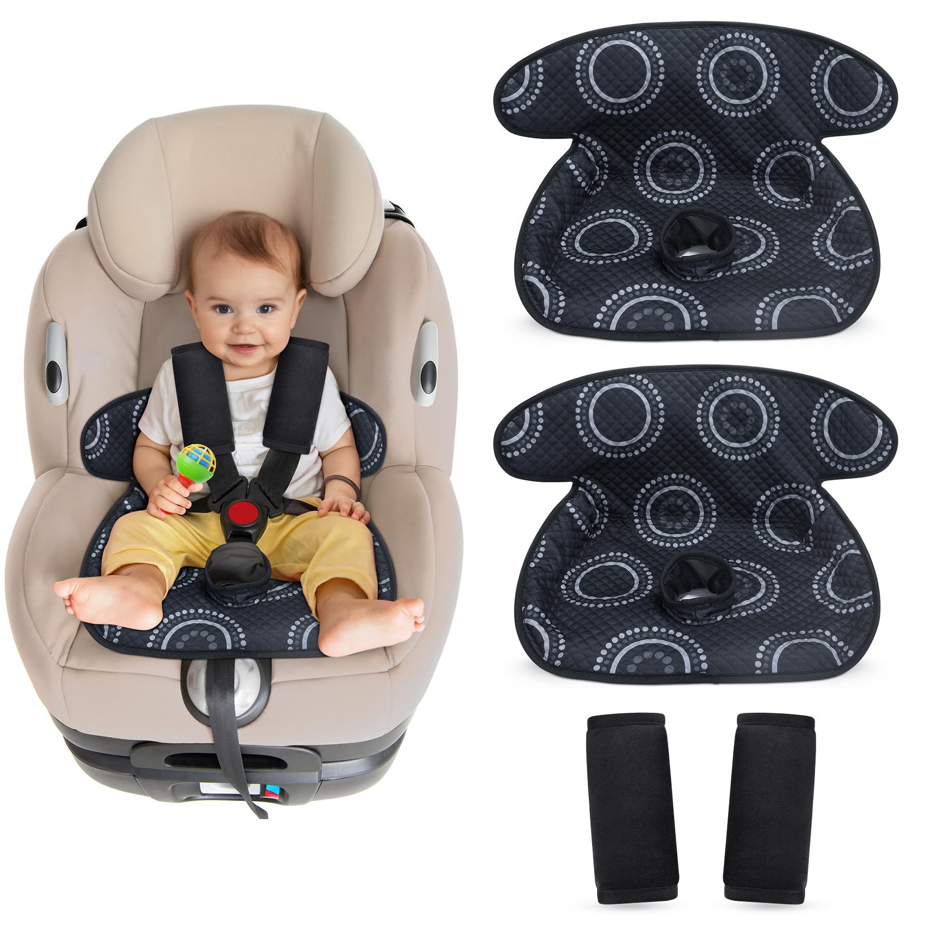 COOLBEBE waterproof car seat liner keeps car seats dry during potty training.