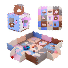 Coolcandy Baby Play Mat full layout shows a safe, inviting play area for babies