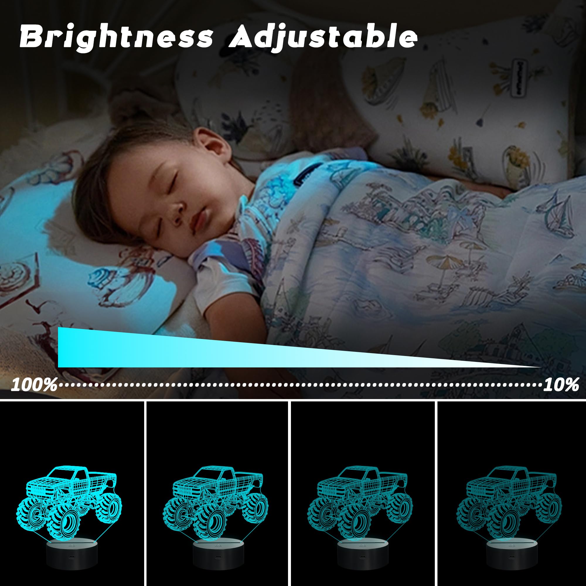CoolGift Mart night light timer function saves energy while kids sleep