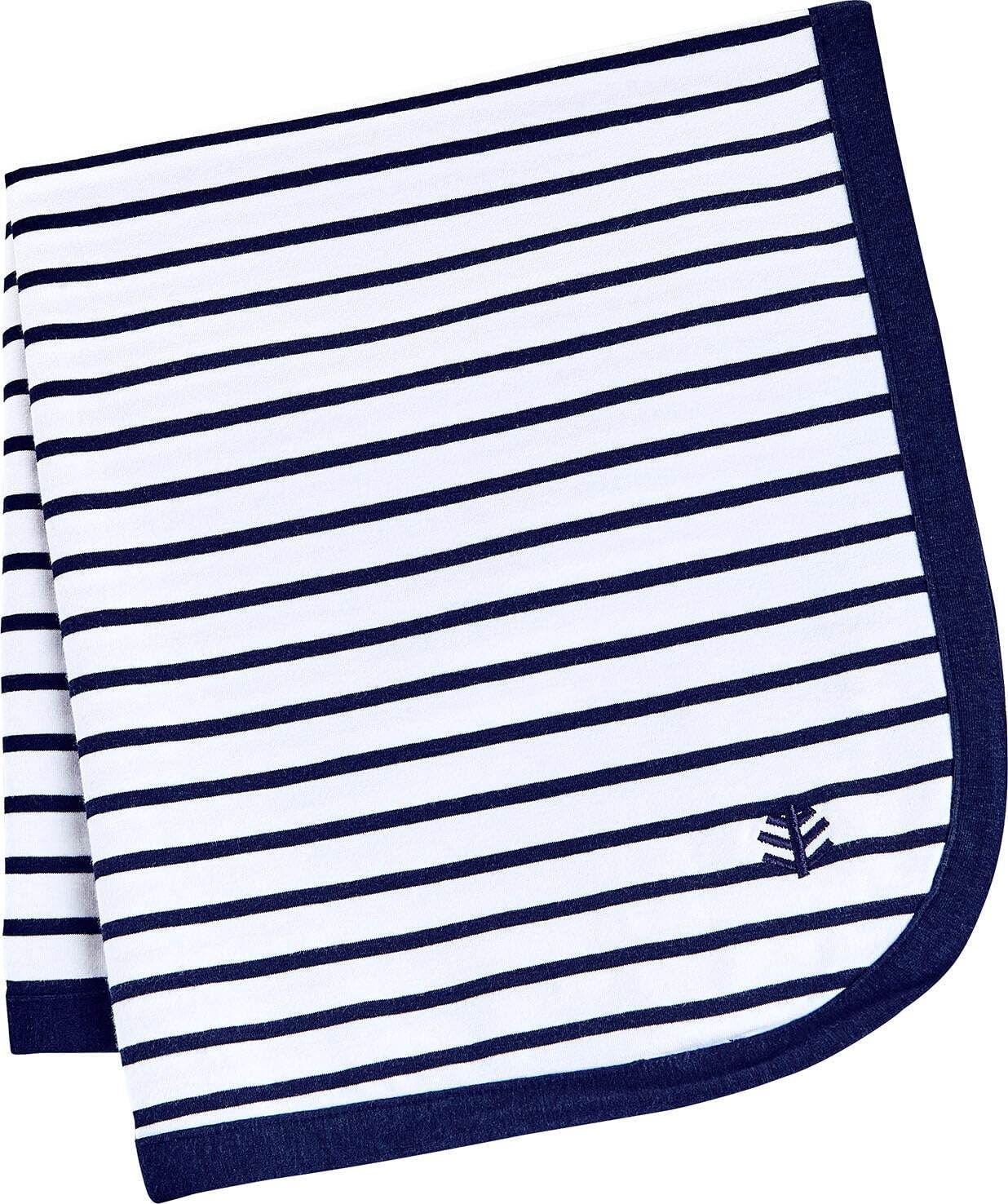 Coolibar baby sun blanket coordinates with UPF 50+ cap for coordinated sun protection on walks.