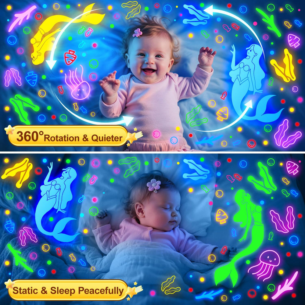 COOLNIGHT 5-color lighting image creates a cozy, engaging bedtime ambiance.