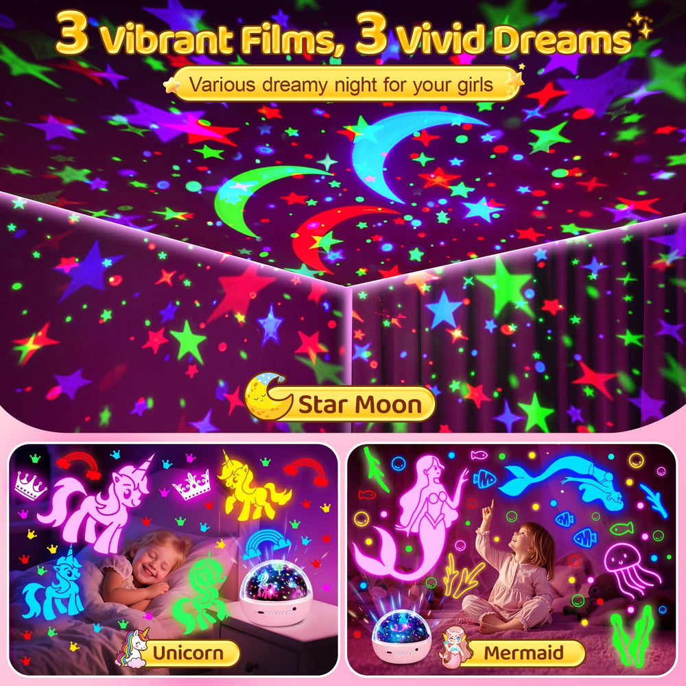 COOLNIGHT remote control image enables easy timer and color adjustments from bed.