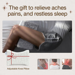 Coop Home Goods removable washable cover keeps knee pillow clean and fresh