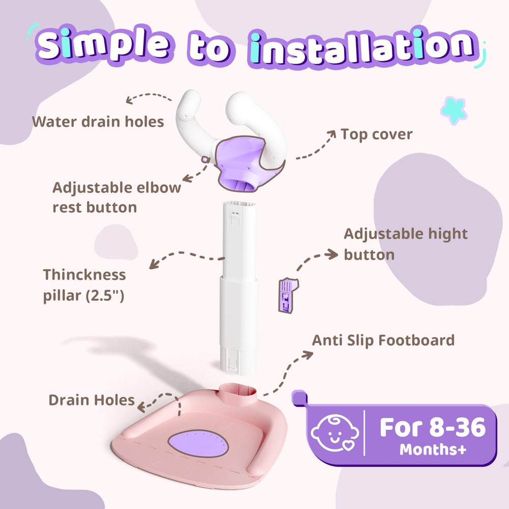 COOSEYA Baby Shower Stand gift with confidence thanks to a 90-day guarantee.