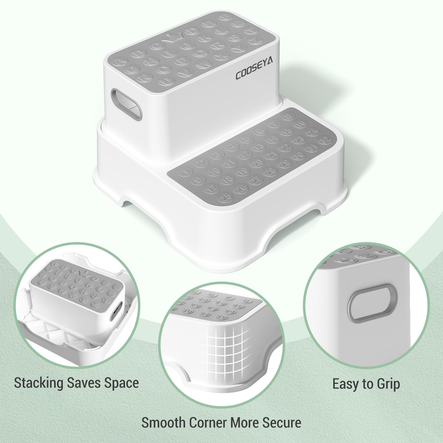COOSEYA-no-slip-surface shows strong grip for stable, confident climbs.
