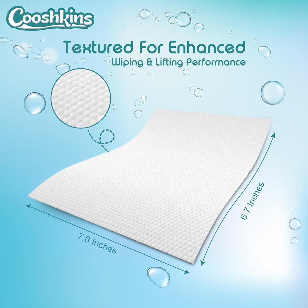 COOSHKINS natural ingredients support skin balance and comfort during cleaning.