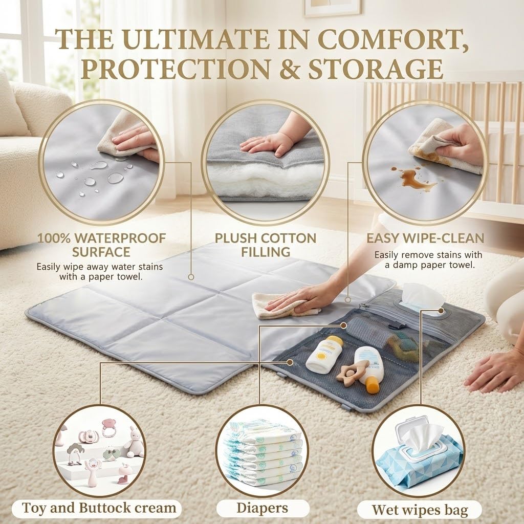Coowarmbutb folded-compact-travel-size fits in bags and car pockets