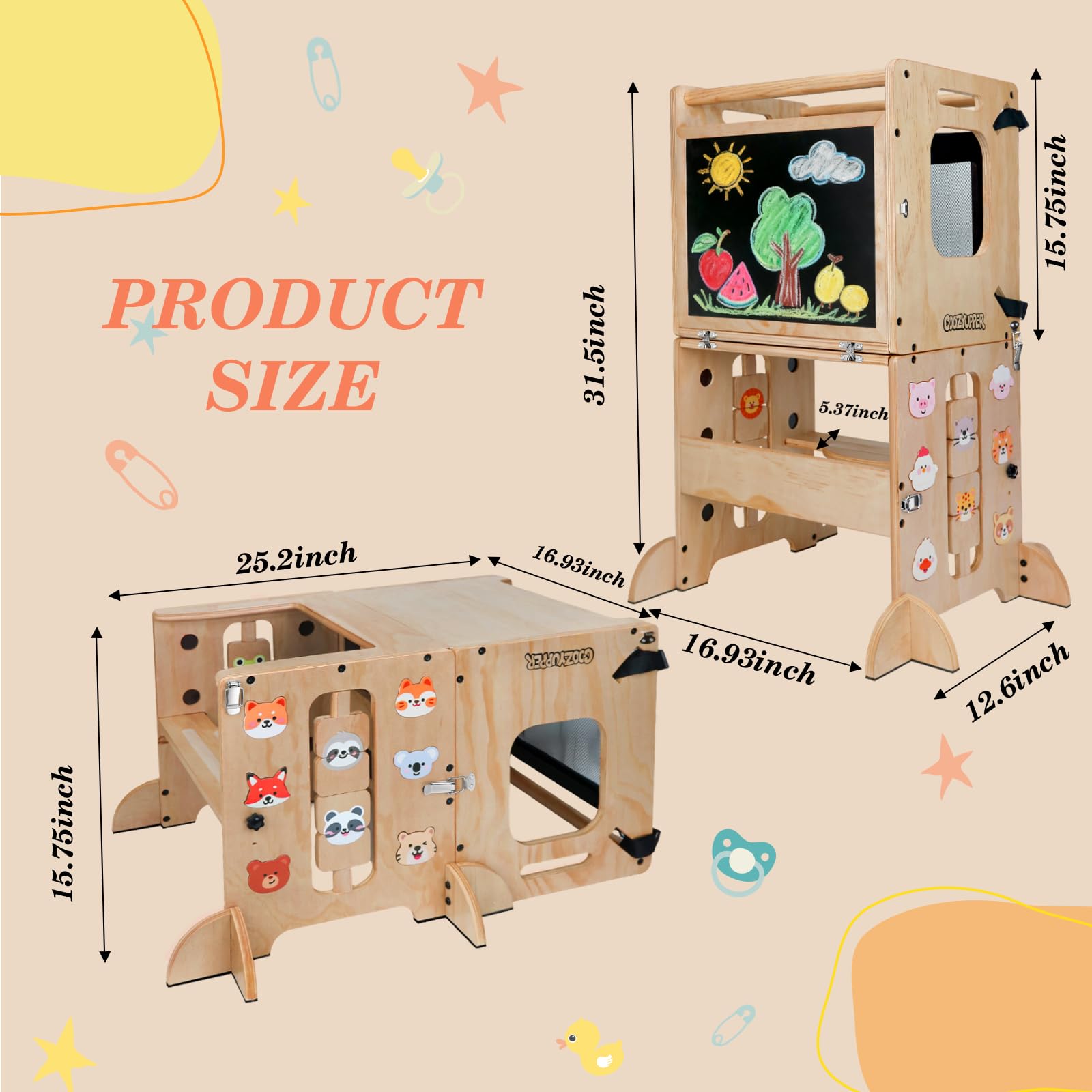Coozyupper CPC-certified-safety emphasizes trusted, child-safe materials and tested design.
