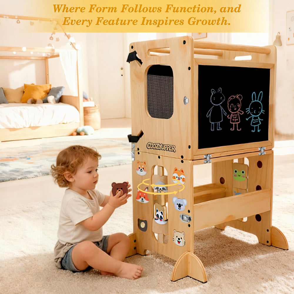 Coozyupper wooden-construction-durability highlights solid wood for lasting daily use.