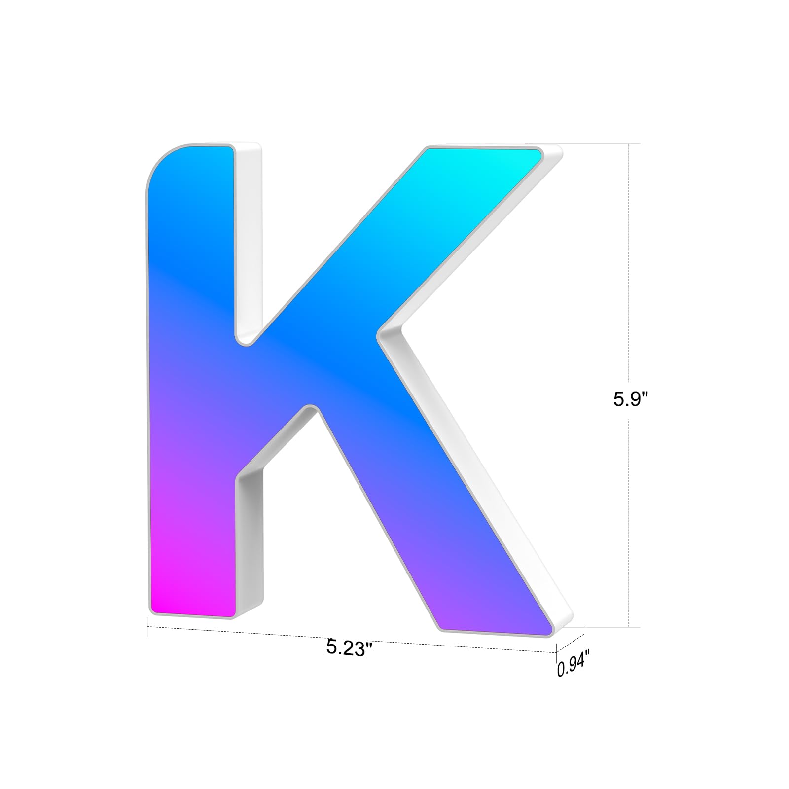 Coplsdors custom name letters personalize birthdays and dorm rooms
