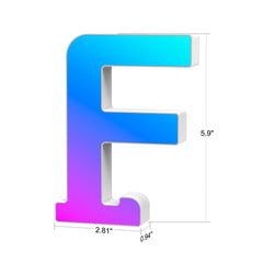 Coplsdors letter-sign spell-name option ideal for personalized signage.