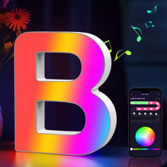 Coplsdors MRGB-B wall letter RGB glow for dynamic party ambience.