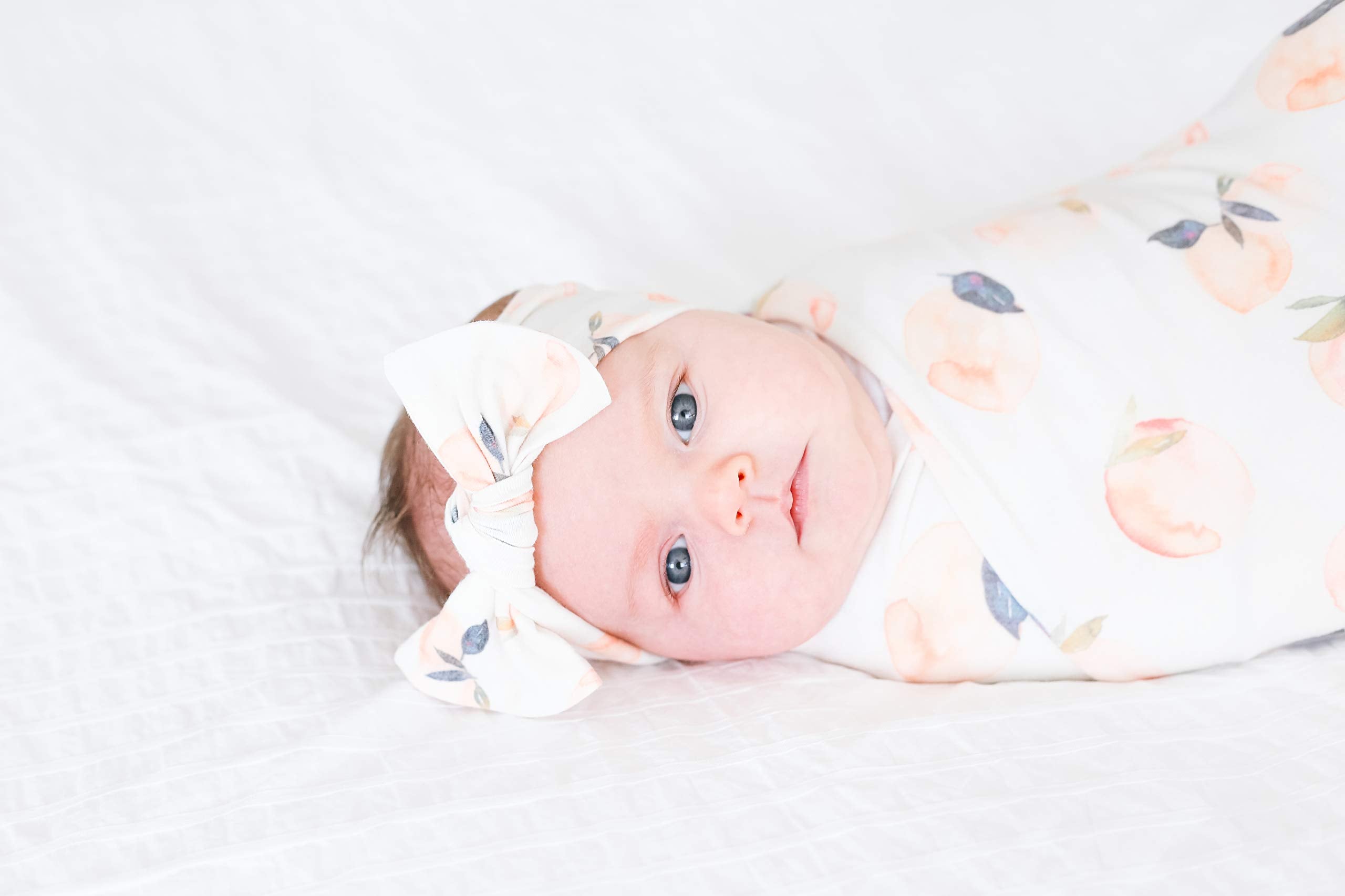 Copper Pearl baby bows gift packaging makes gifting easy for baby showers