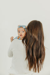 Copper Pearl baby bows trendy-prints-designs: on-trend styles for tiny outfits.
