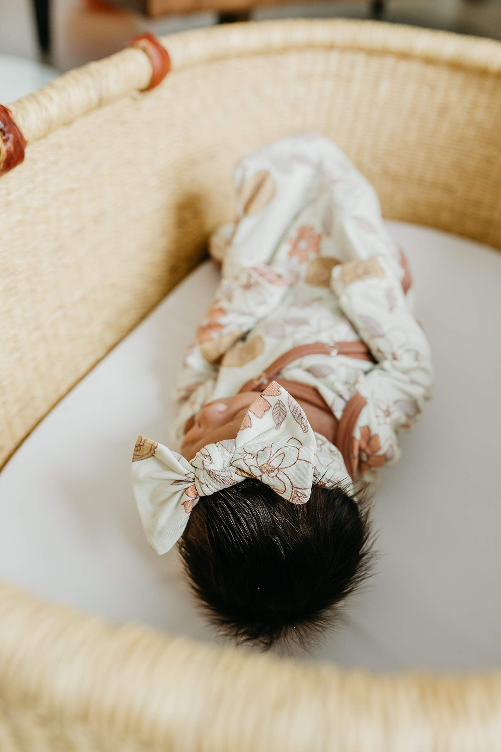 Copper Pearl bows in trendy prints to elevate baby looks