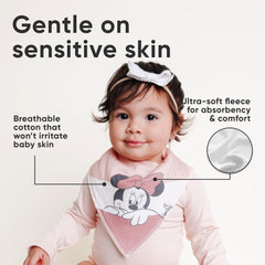 Copper Pearl bandana bib four-pack gift set highlights versatile fashion-forward baby protection