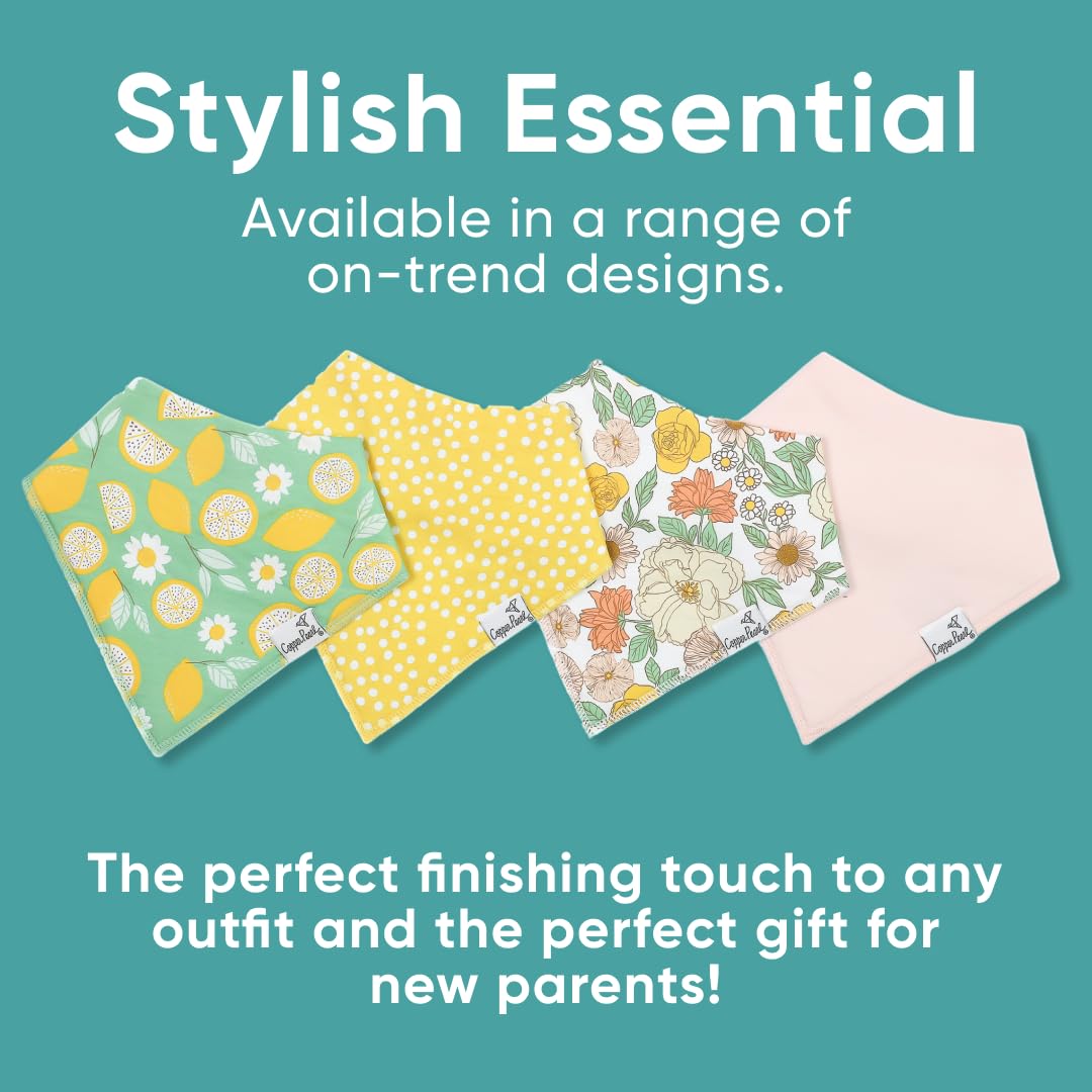 Copper Pearl bib flat lay shows reinforced stitching and durability.