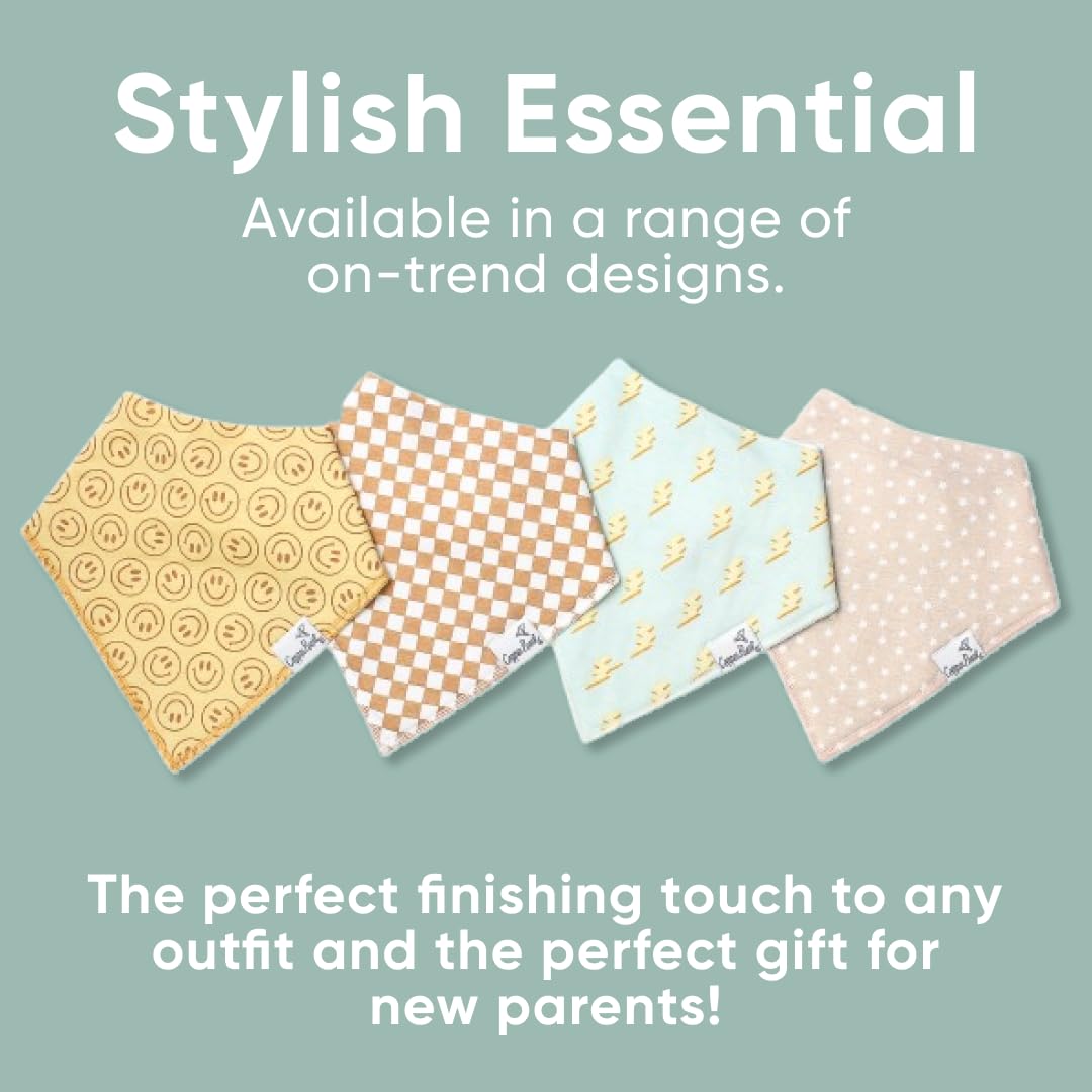 Copper Pearl bib gift-pack presents four-bib set option