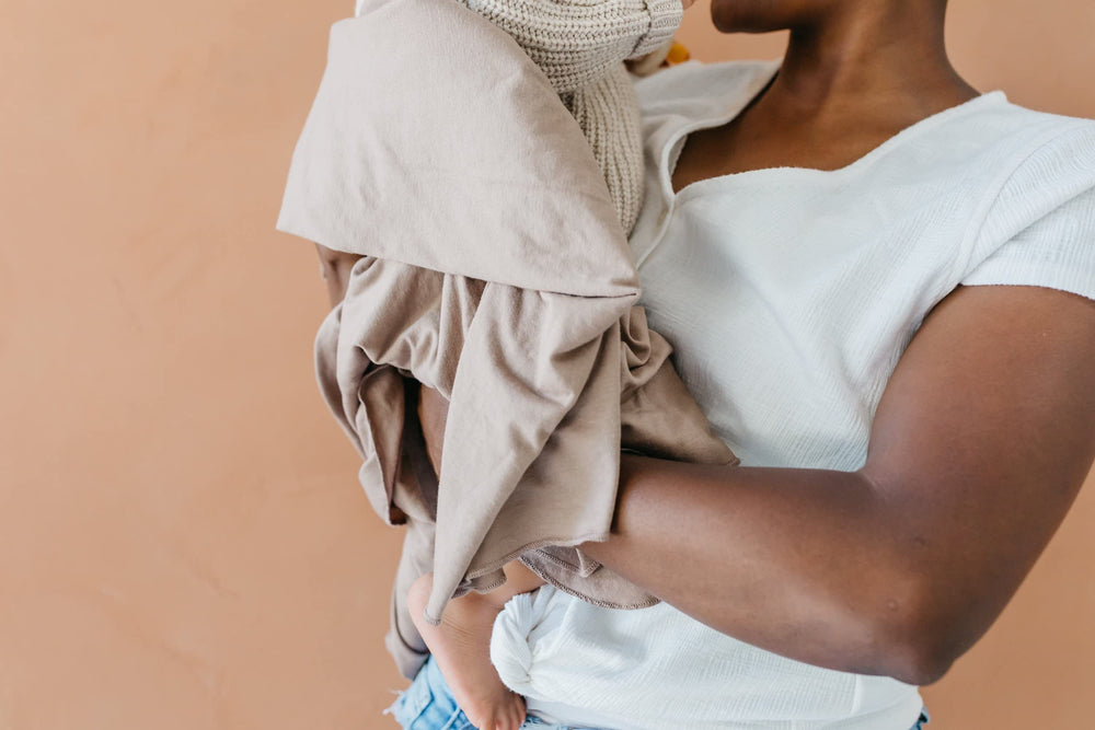 Copper Pearl Gobi blanket supports newborn to toddler use with a comfortable large size.