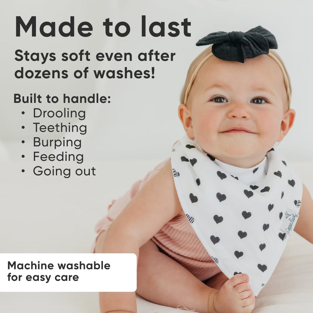 Copper Pearl blush set trendy prints add style while keeping mess contained