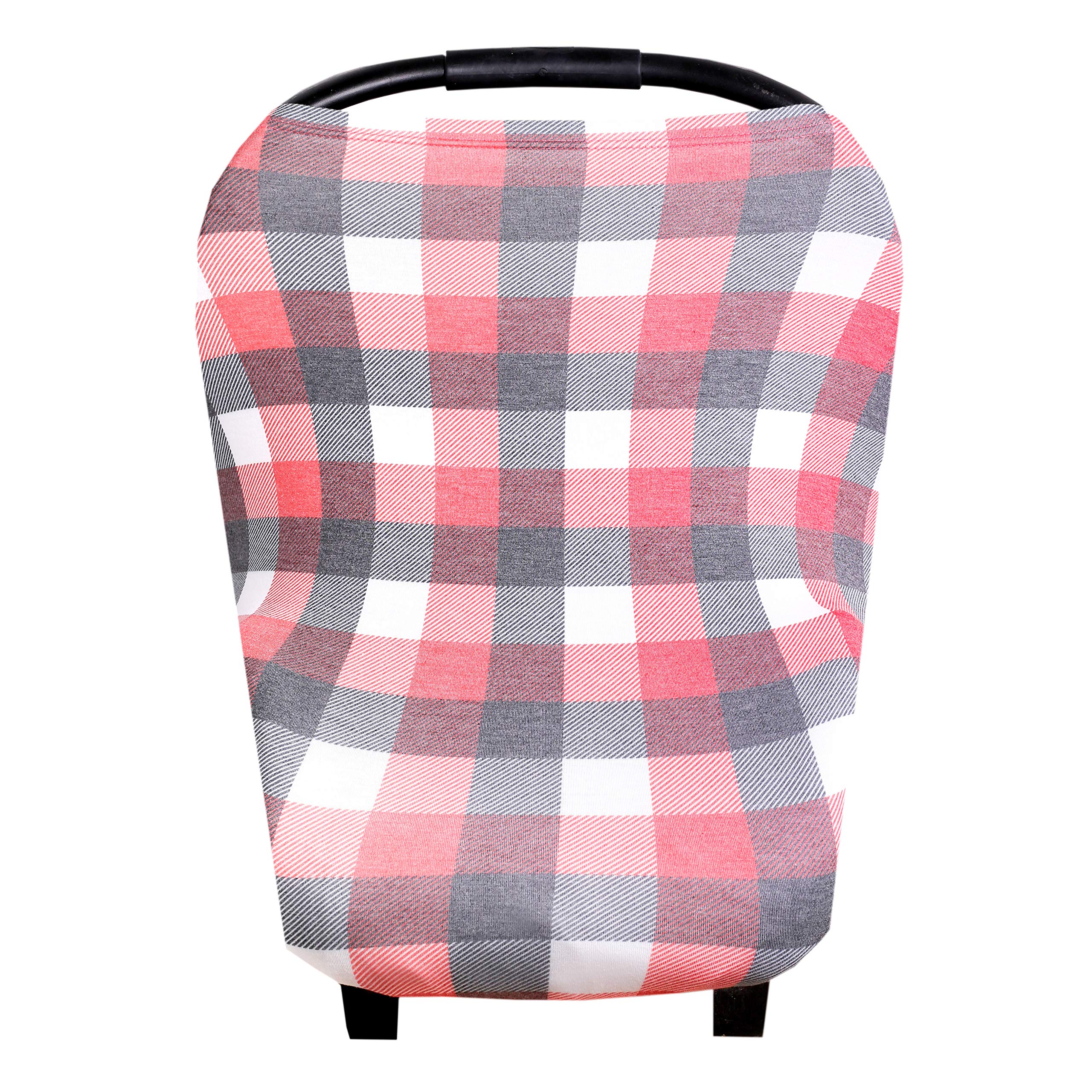 Copper Pearl car seat cover on seat provides reusable protection and comfort.