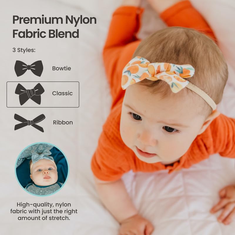 Copper Pearl Classic Baby Bow Penny—soft fabric closeup highlights breathable comfort from premium blend.