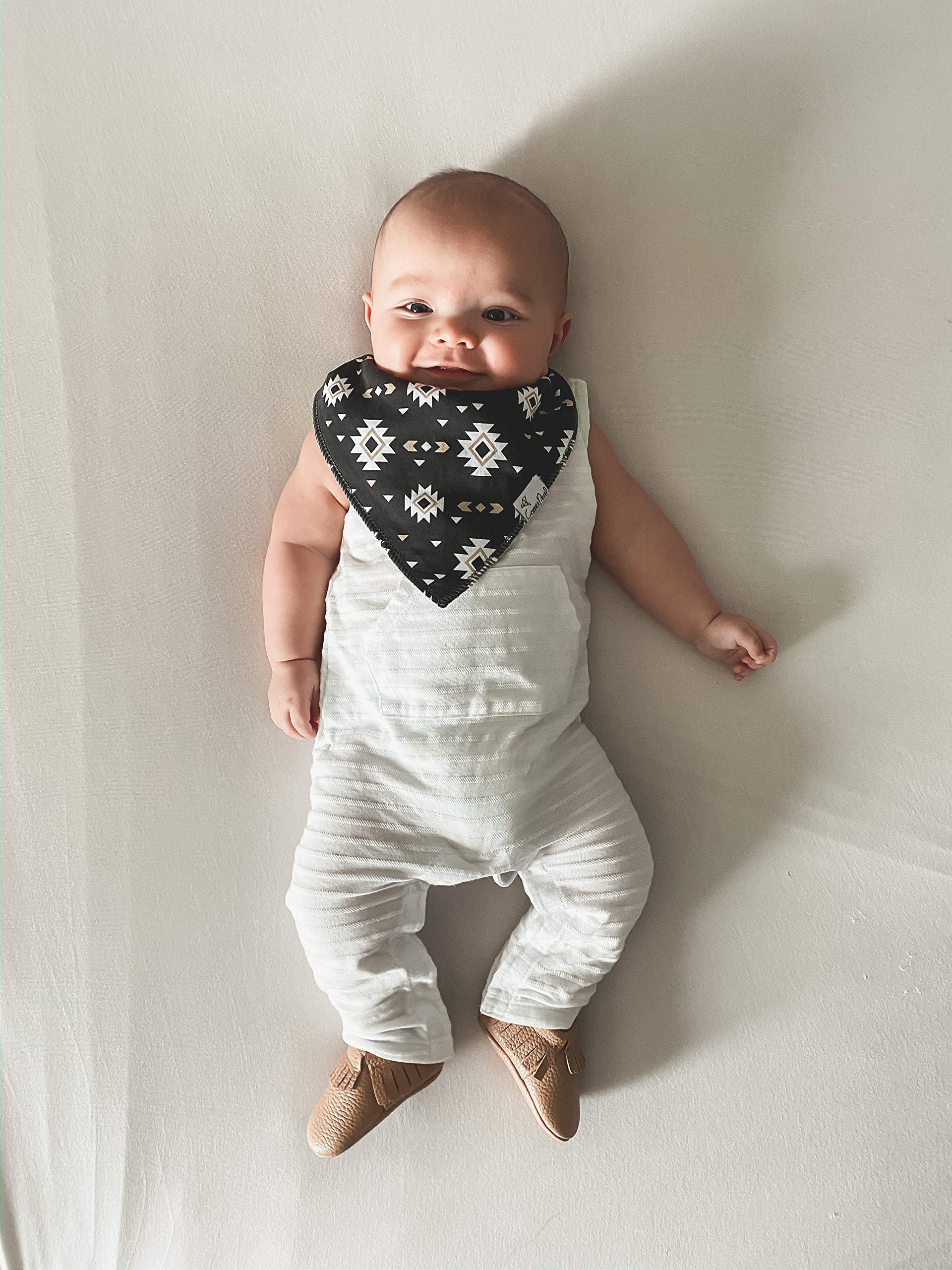 Copper Pearl Cusco bibs adjustable snaps for 3–36 months