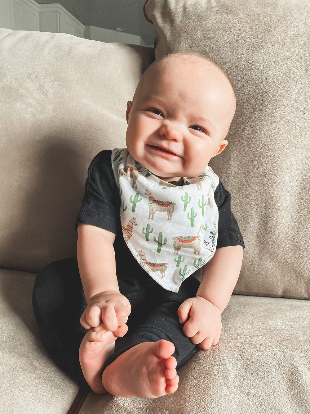 Copper Pearl Cusco bibs secure snaps prevent tugging
