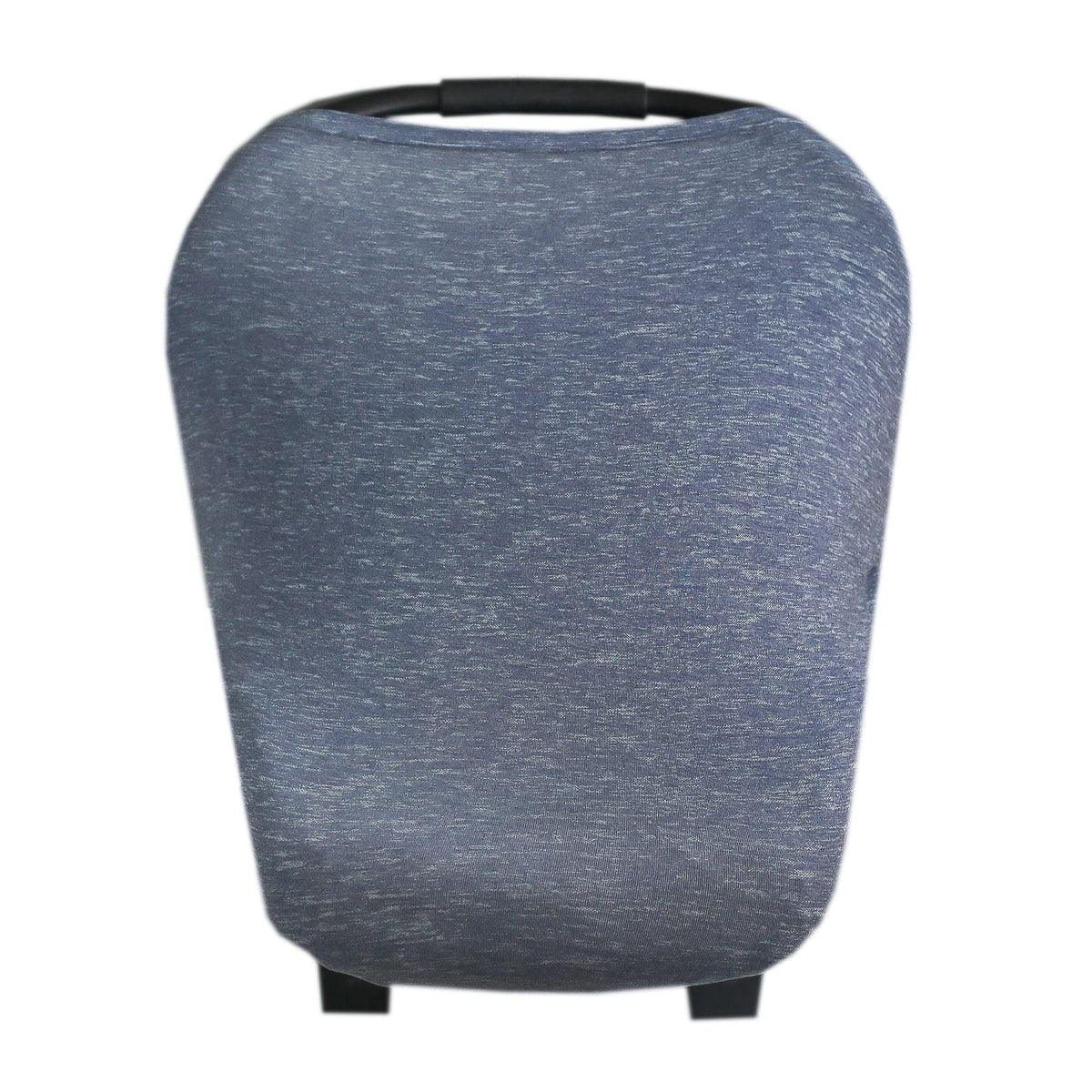 Copper Pearl denim multi-use cover car-seat—breathable shield for baby on the go