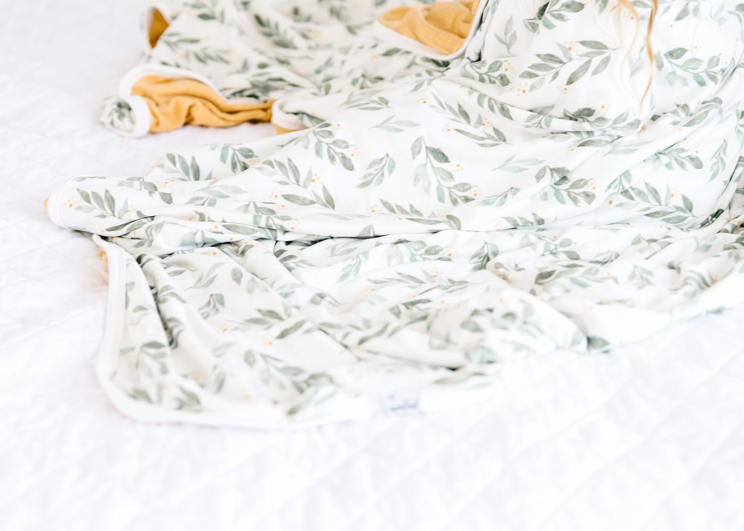 Copper Pearl jumbo 3-layer blanket fern perfect for toddler naptime warmth.