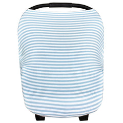 Copper Pearl Finn car seat cover shields baby from elements with easy on/off access.