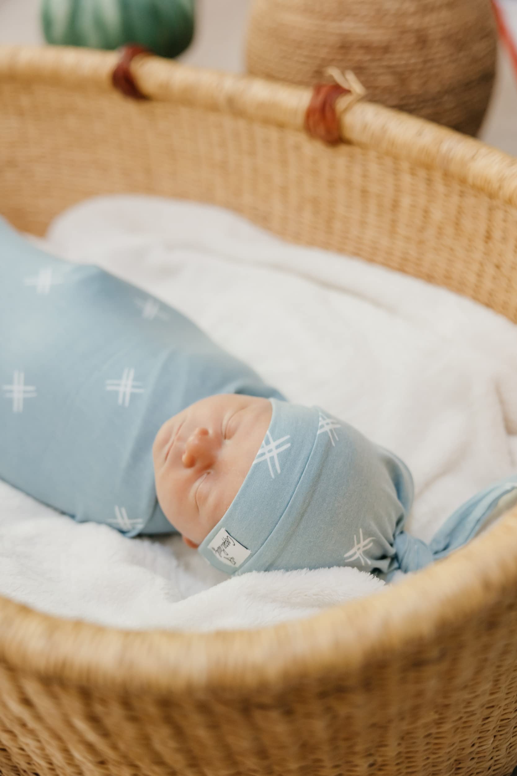 Copper Pearl Hayden gift packaging highlights a thoughtful baby shower gift.