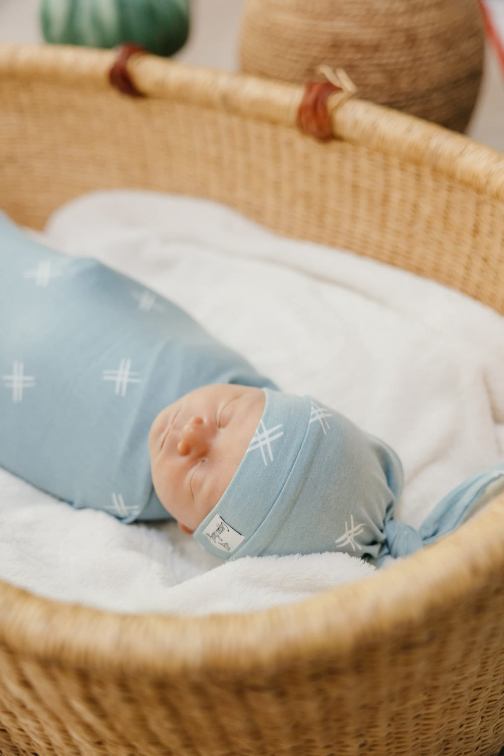 Copper Pearl Hayden gift packaging highlights a thoughtful baby shower gift.