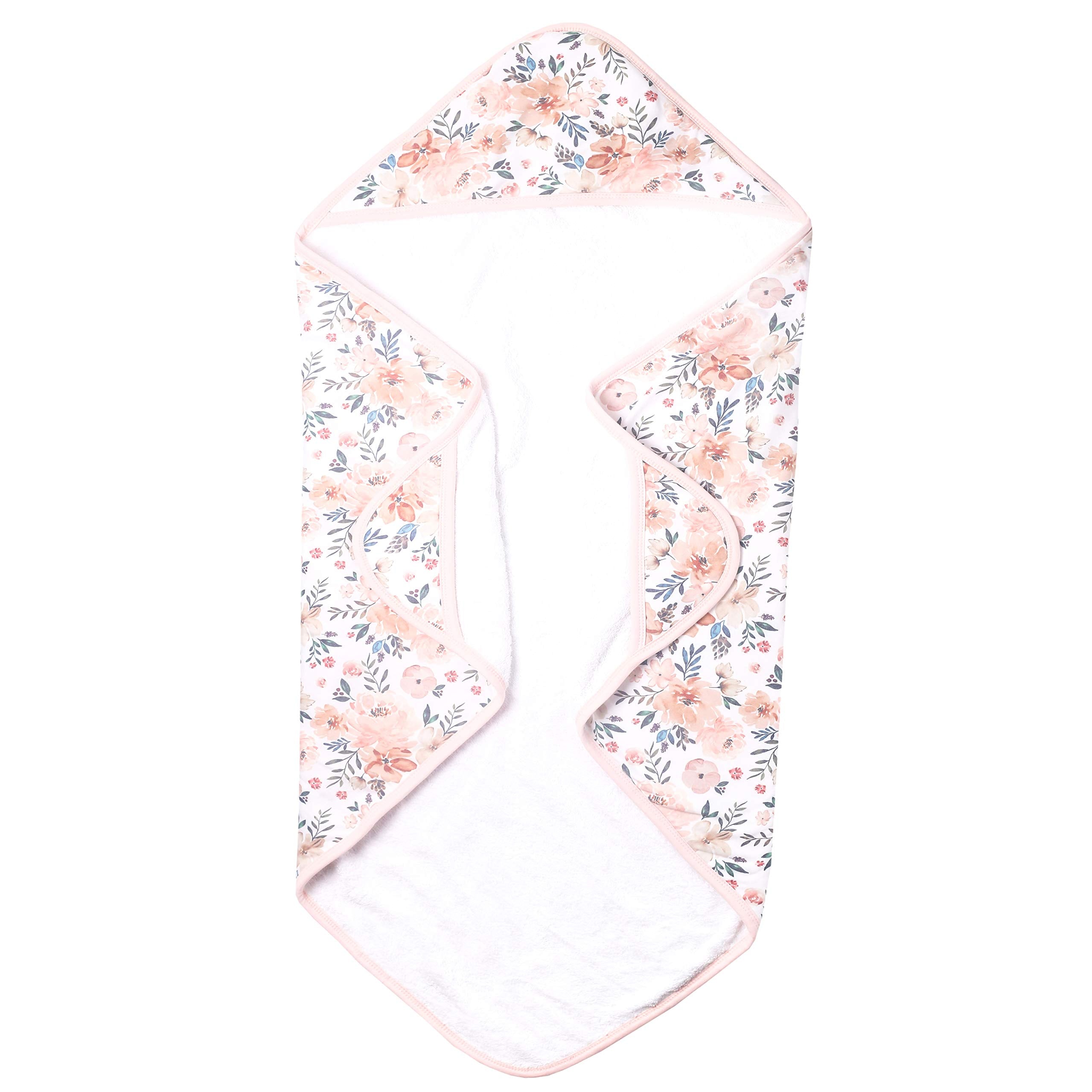 Copper Pearl hooded towel showing soft finish after multiple washes