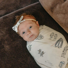 Copper Pearl knit fabric blend delivers premium softness with stretch.