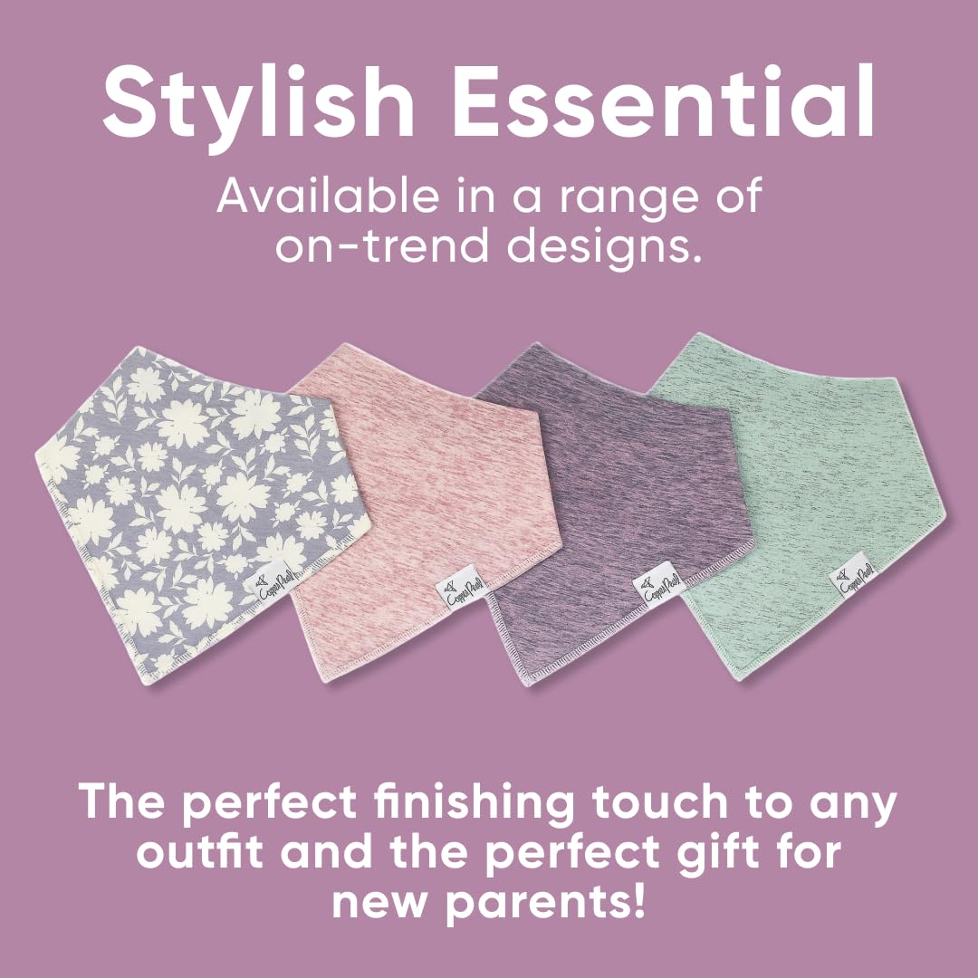 Copper Pearl Lacie stylish prints elevate outfits while keeping baby dry