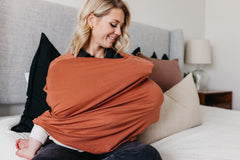 Copper Pearl Moab stroller-cover to shield sun while you stroll outdoors.