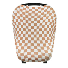 Copper Pearl multi-use cover car seat cover for on-the-go protection and visibility