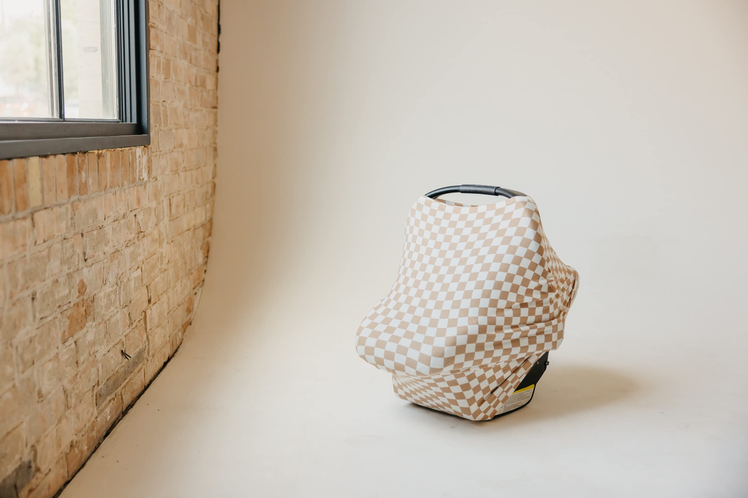 Copper Pearl high chair cover protecting clothing with easy-to-clean fabric
