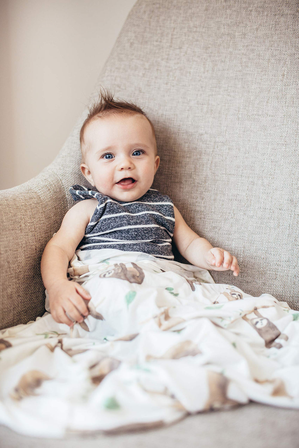 Copper Pearl Noah swaddle blanket toddler-use demonstrates lasting versatility for growing kids.