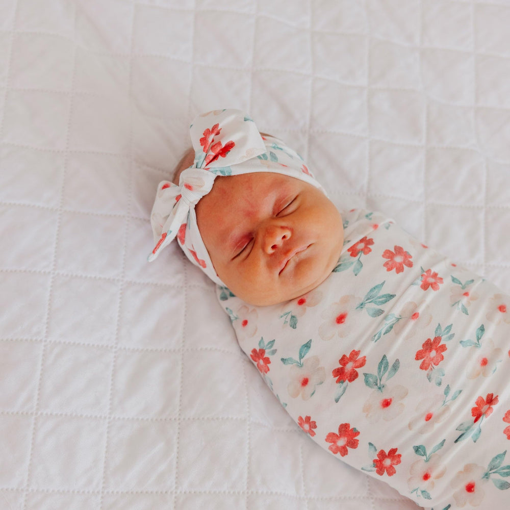 Copper Pearl Noel Knit Headband coordinates with Copper Pearl gear for easy outfits.