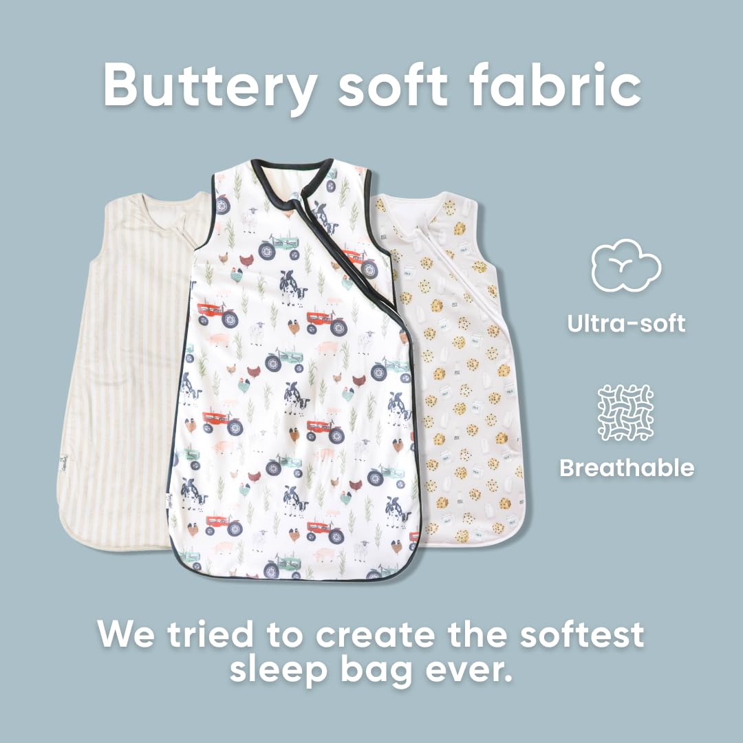 Copper Pearl Premium 3-Layer Knit Sleep Bag Jo inside coverage supports natural leg movement